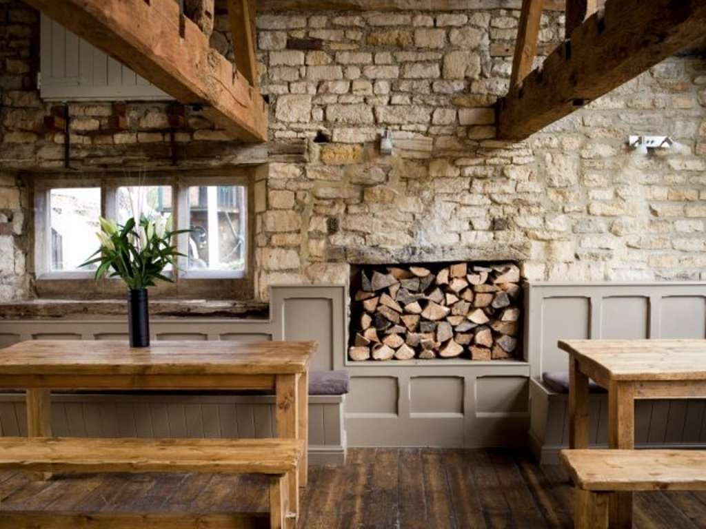 The White Hart Inn Winchcombe Étterem fotó